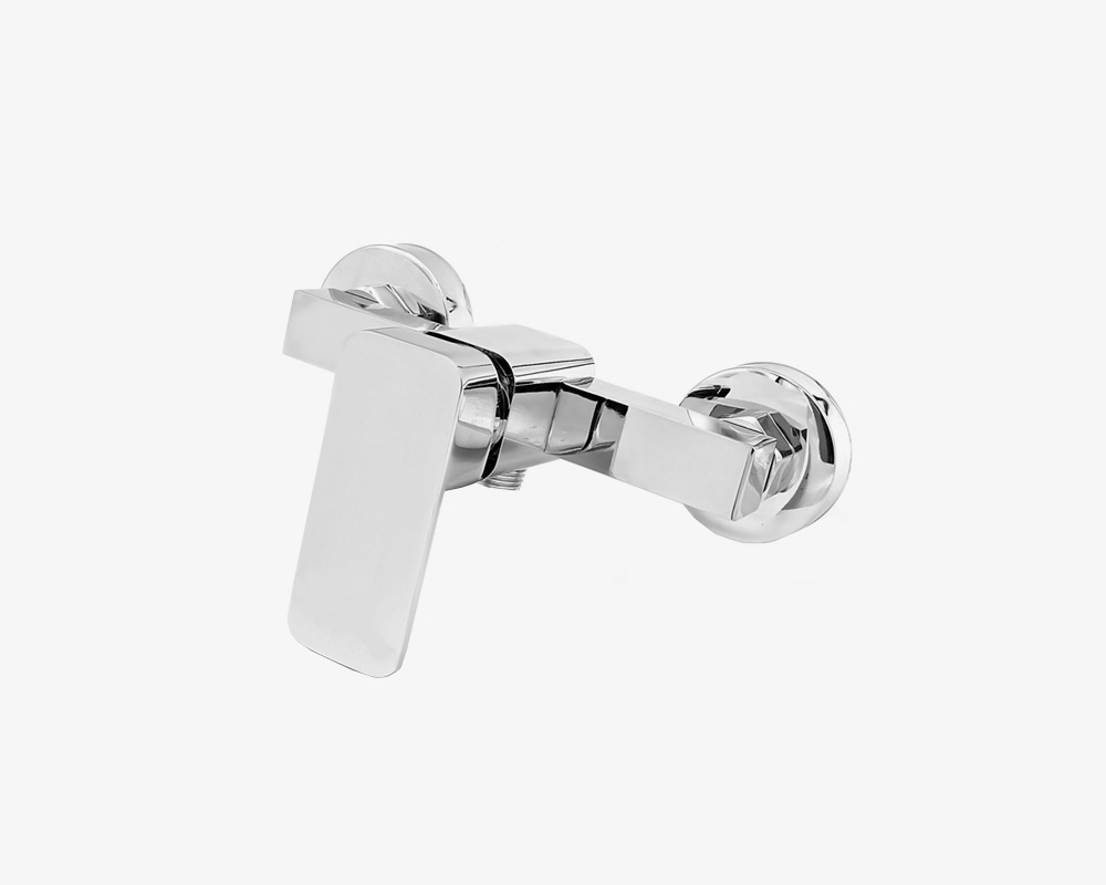 Bateria prysznicowa CUBIC kwadratowa - Chrom
