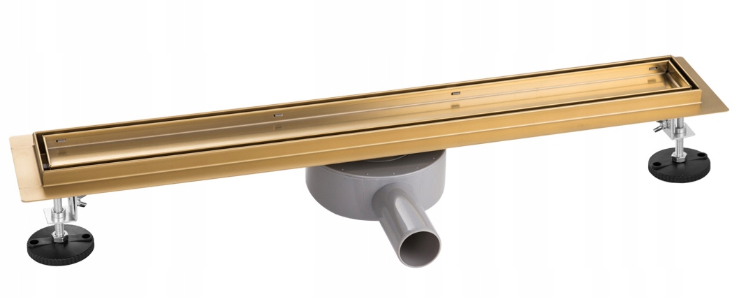 Odpływ liniowy w podłogę 80 cm ZŁOTY
