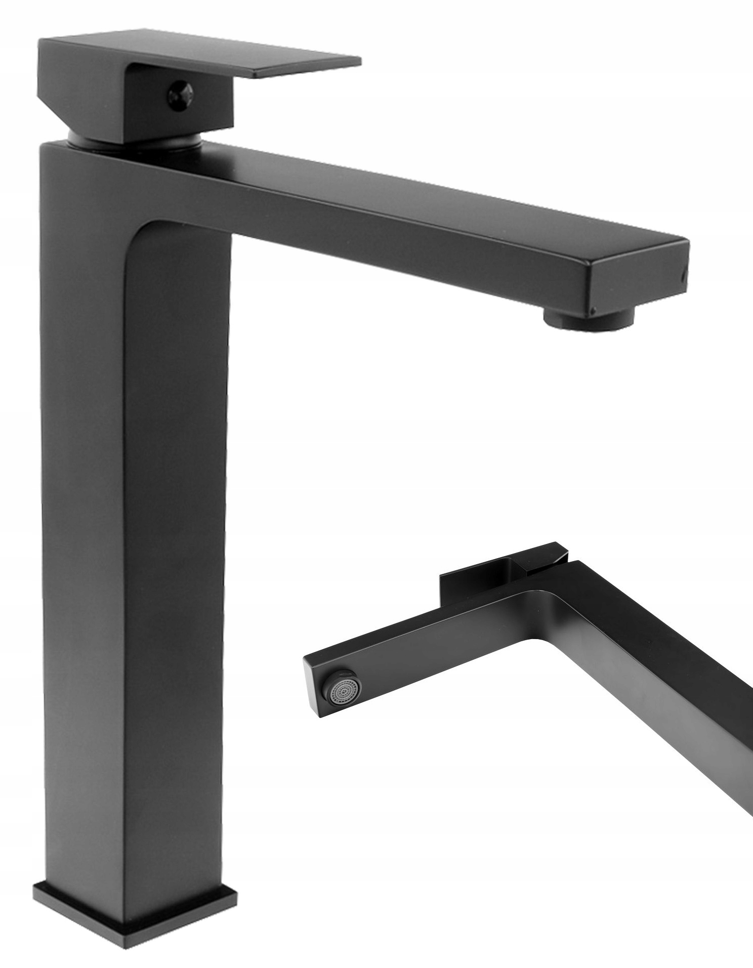 Cube Bateria umywalkowa wysoka czarna