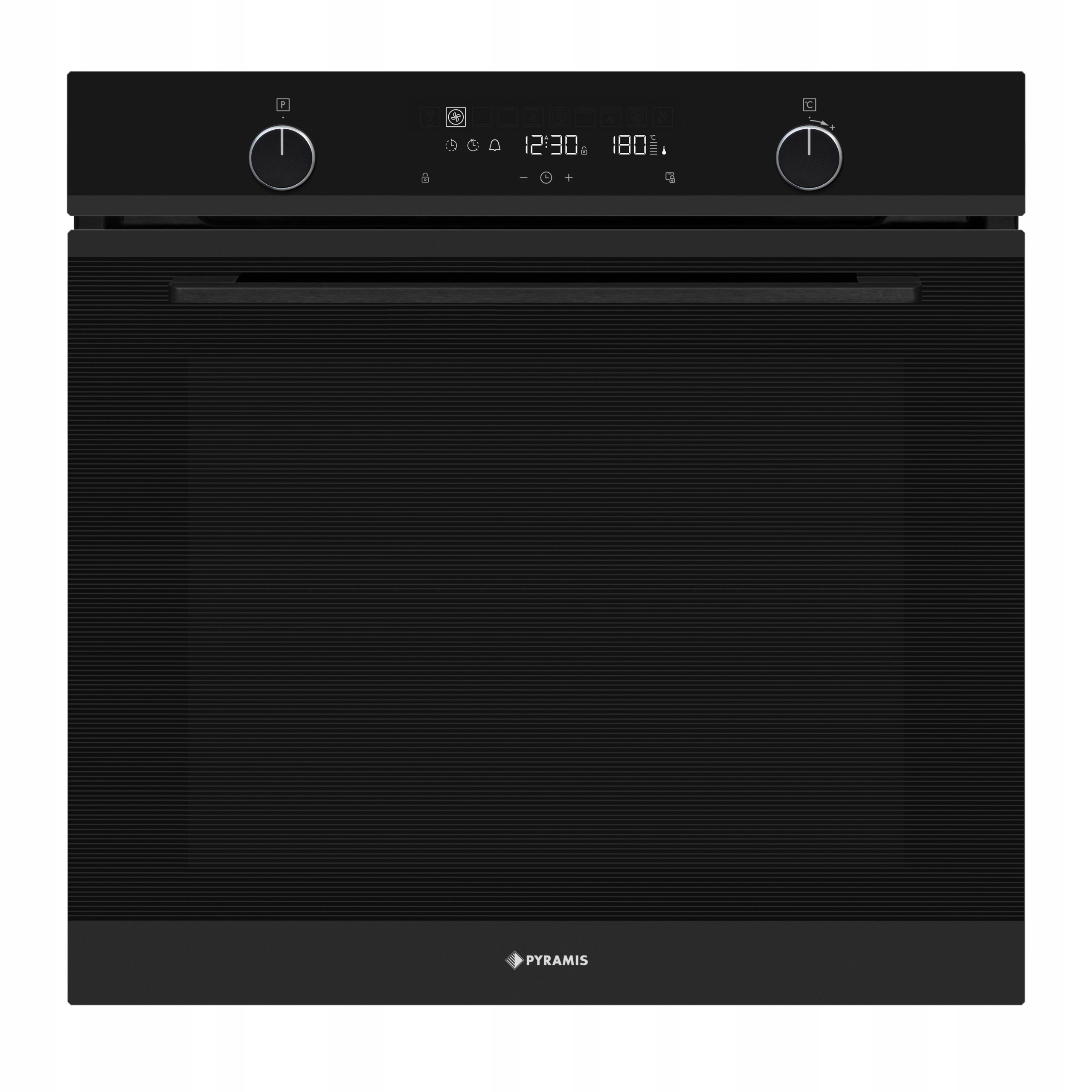 PIEKARNIK ELEKTRYCZNY DO ZABUDOWY 78L KLASA A CZARNY PYRAMIS PO78082009SBL
