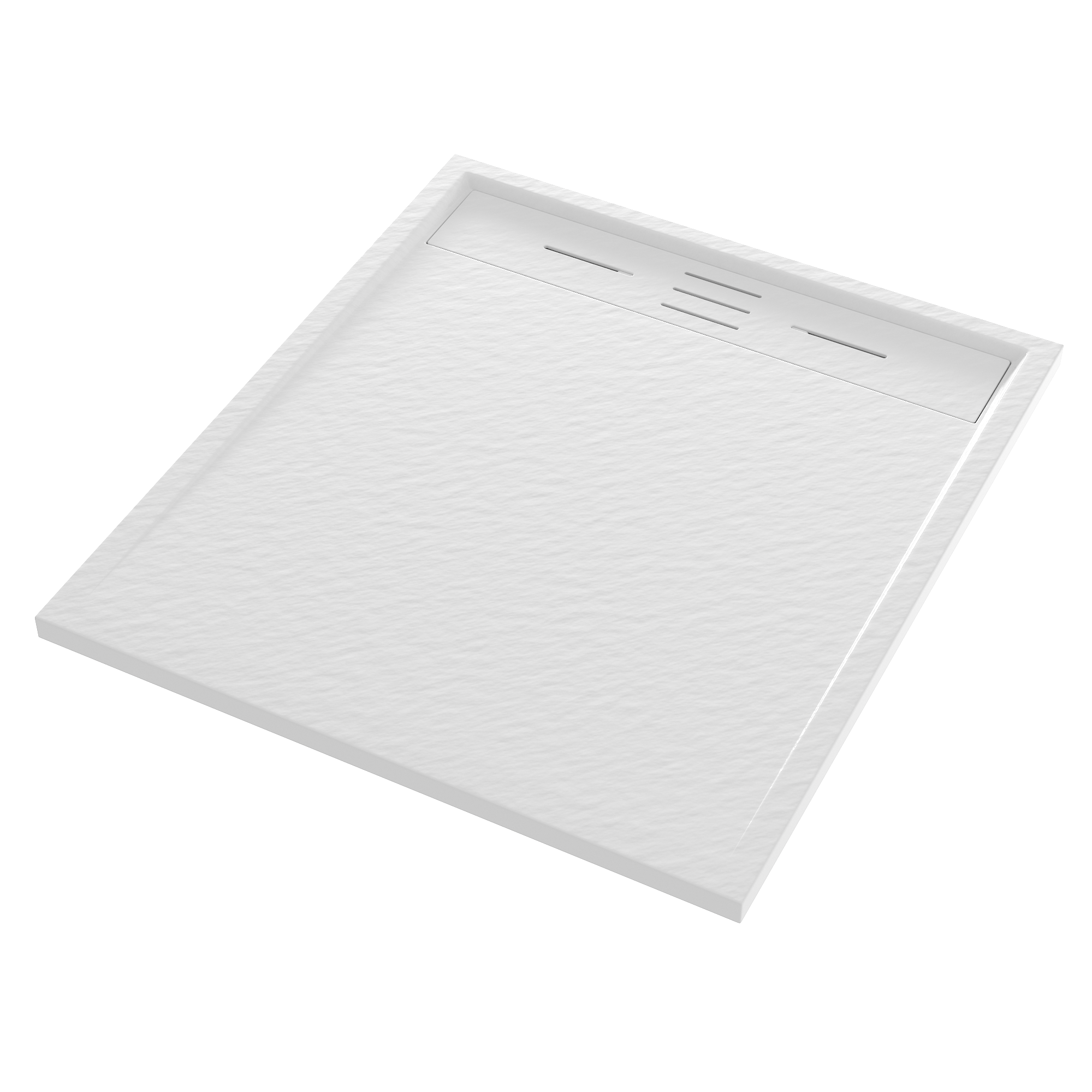 BRODZIK PRYSZNICOWY PROSTOKĄTNY 90 x 80 CM BIAŁY VIVA