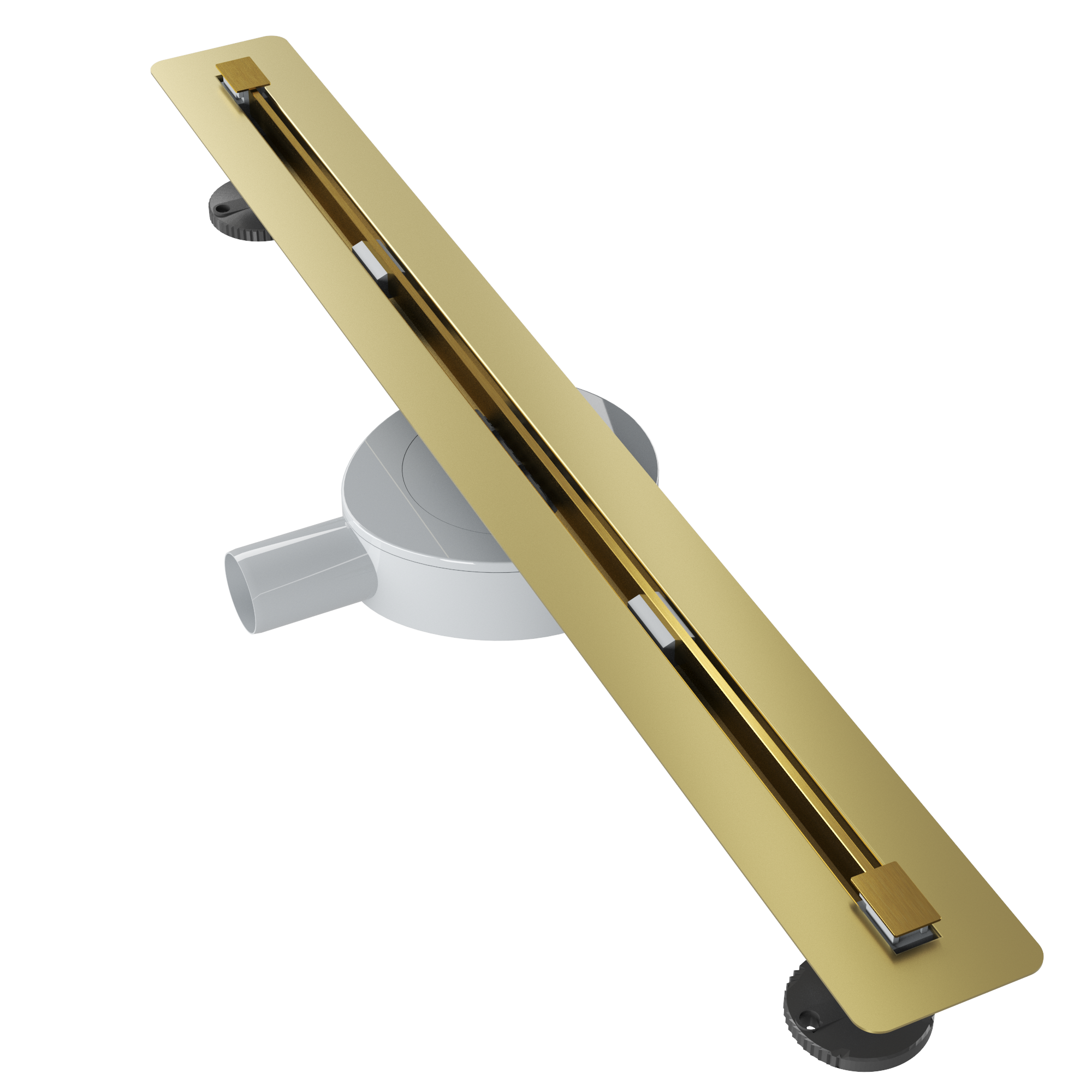 ODPŁYW LINIOWY POD PŁYTKĘ 70 cm STAL SYFON PRYSZNIC BRODZIK LUNO ZŁOTY