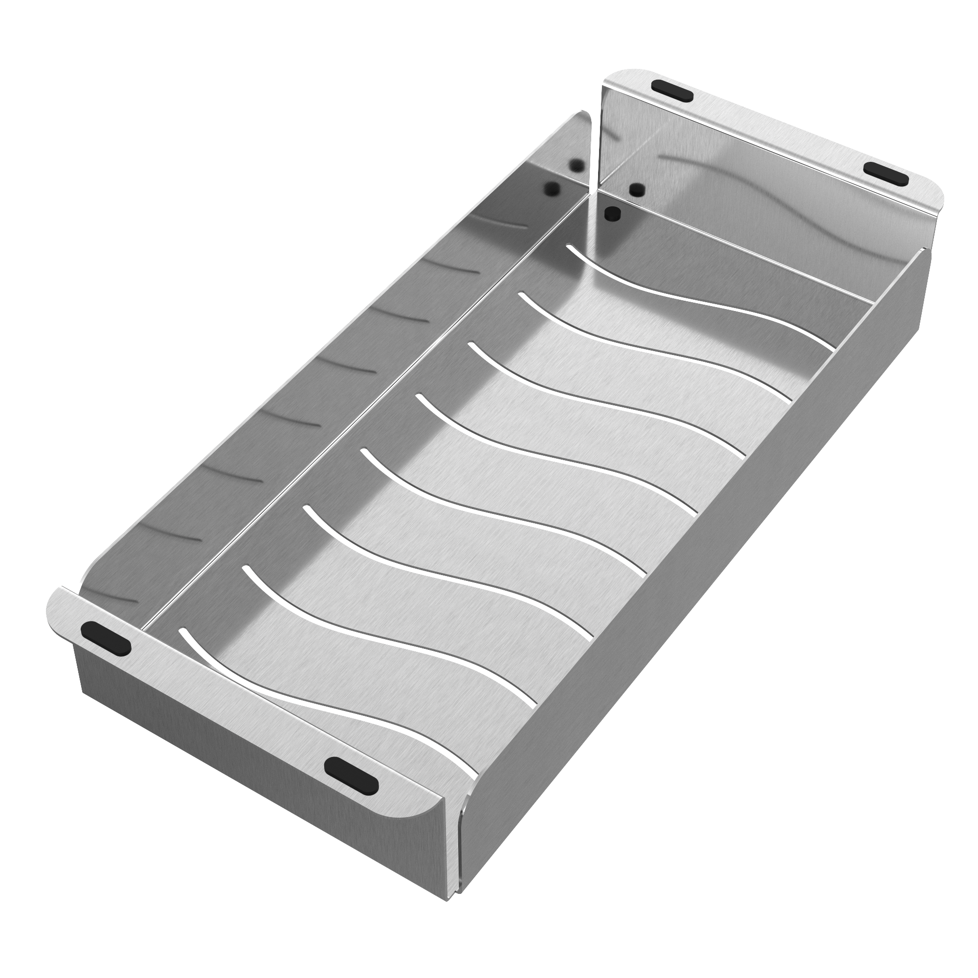 WKŁADKA STALOWA DO ZLEWU KOSZYK INOX 42x18 cm